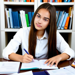Studying with NCS**

"A young woman, fully clothed in comfortable, professional attire, studying NCS (National Career Standards) documents at a bright, modern desk. She has a focused expression and is surrounded by textbooks and notes. Background: a clean, organized home office with a bookshelf filled with career development resources. Safe for work, appropriate content, fully clothed, professional, modest, perfect anatomy, correct proportions, natural pose, well-formed hands, proper finger count, natural body proportions, high quality, professional photography."

**