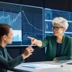 직업상담사와 고용정책 이해 - **Prompt:** A diverse group of professionals from different generations collaborating effectively in...