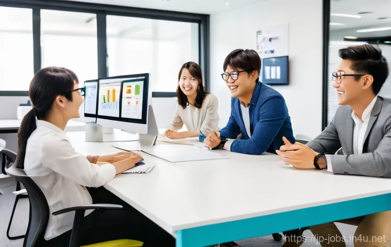 직업상담사와 기업채용 전략 - Career Clarity: From Fog to Focus**
A vibrant image depicting a young Japanese woman in her late 20s...